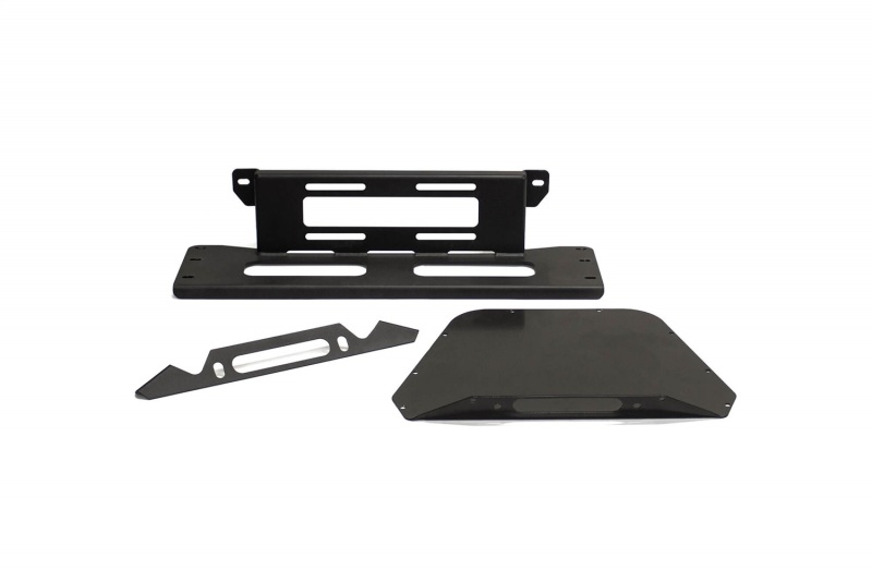 Ford F-150 Winch Kit - Front - Addictive Desert Designs - Stealth Fighter - Hammer Black - `21-`27